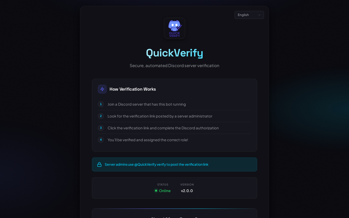 QuickVerify